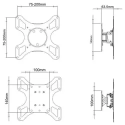 techly-19-37-wall-bracket-for-led-lcd-tv-tilt-1-swivel-black-70285-tvathluch0003.webp