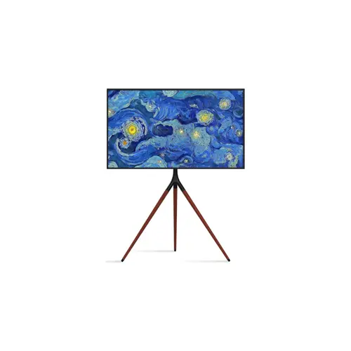 Techly ICA-TR18SAM TV mount 165.1 cm (65") Walnut