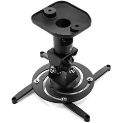 Techly Universal Deckenhalterung fĂĽr Beamer, schwarz