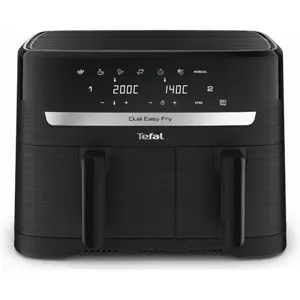 Tefal Easy Fry EY901N Double 8.3 L Stand-alone 2700 W Hot air fryer Black