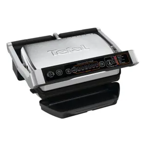 Tefal GC706D34 raclette grill Black, Stainless steel