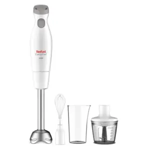 Tefal HB4531 blender 0.8 L Immersion blender 450 W Stainless steel, White