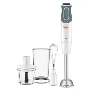 Tefal Optichef HB6431 0.8 L Immersion blender 800 W Quartz metallic, White