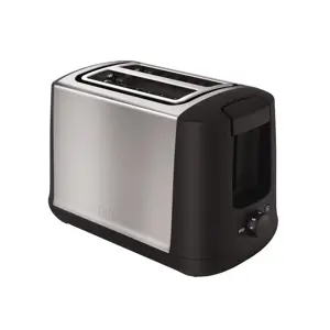 Tefal TT340830 toaster 2 slice(s) Black,Stainless steel 850 W