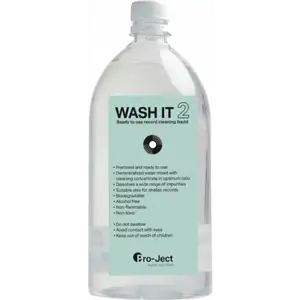 Tekućina za čišćenje gramofonskih ploča PRO-JECT Wash-It 2, 1000 ml