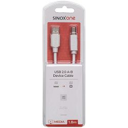 Telefonski kabel SINOX One SOC1010, RJ11 bijeli, 10m