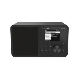 Telestar TOP 200 Portable Analog & digital Black