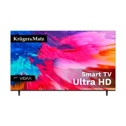 Television Kruger&Matz 65" UHD smart DVB-T2/S2 H.265 Hevc