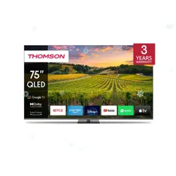 Television Set LCD 75" QLED 4K model 75QG5C14 Thomson