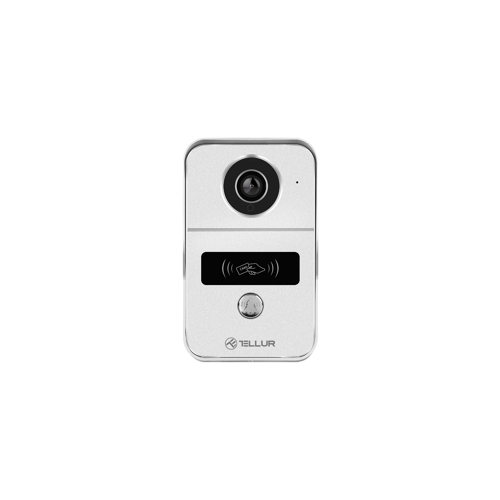 TELLUR PAMETNO WIFI VIDEO ZVONO. 1080P, FUNKCIJA OTKLJUČAVANJA, UNUTARNJE ZVONCE, SIVA