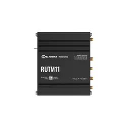 Teltonika RUTM11 wired router Gigabit Ethernet Black
