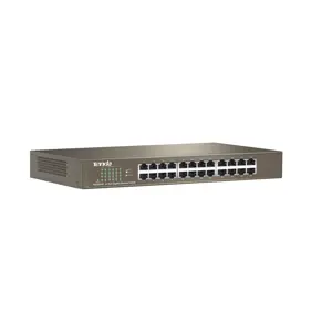 Tenda 24-port Gigabit Ethernet Switch Unmanaged Blue