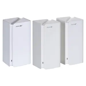 Tenda MX21 Pro(3-pack) Tri-band (2.4 GHz / 5 GHz / 6 GHz) Wi-Fi 6 (802.11ax) White Internal