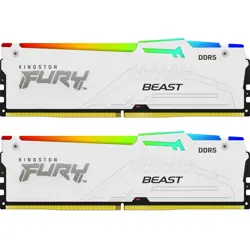 RAM memorija KINGSTON Fury Beast RGB 32GB Kit (2x16GB) DDR5-6000 DIMM CL30, 1.40V