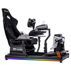 THERMALTAKE GSC GF500 kokpit simulatora leta Crni