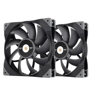 Thermaltake TOUGHFAN 14 Computer case Fan 14 cm Black 2 pc(s)