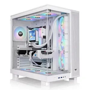 Thermaltake View 380 XL TG ARGB Midi Tower White
