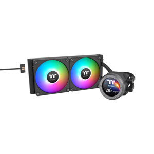 THERMALTAKE VODENO HLAĐENJE TH240 V2 Ultra EX ARGB AIO Crni