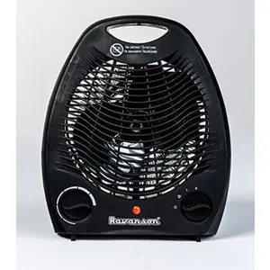 Thermo Ventilator Ravanson FH-105B Indoor Black 2000 W