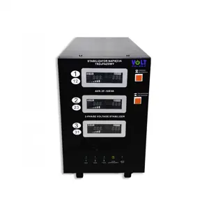 Three-phase voltage stabilizer AVR PRO 10000VA 3% SERVO 3-F