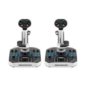 Thrustmaster Sol-R 2 HOSAS Space Sim Duo Black, White USB Flightstick Analogue / Digital PC