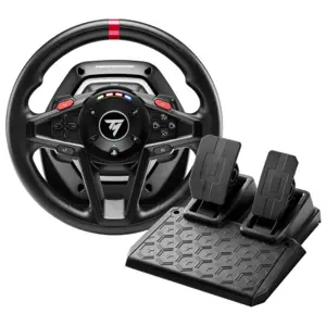 Thrustmaster T128-P Black USB Steering wheel + Pedals Analogue PC, PlayStation 4, PlayStation 5