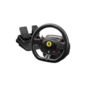 Thrustmaster T98 Ferrari 296 GTS Black USB Steering wheel + Pedals Analogue / Digital PC, Xbox One, Xbox Series S, Xbox Series X