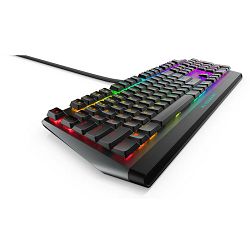 Tipkovnica DELL ALIENWARE AW510K (gaming, mehanička, RGB osvjetljenje crna)