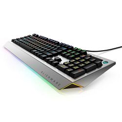 Tipkovnica DELL ALIENWARE PRO AW768 (gaming, mehanička, RGB osvjetljenje, metalna)