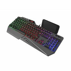 Tipkovnica FURY SKYRAIDER (gaming, membranska, RGB osvjetljenje crna)