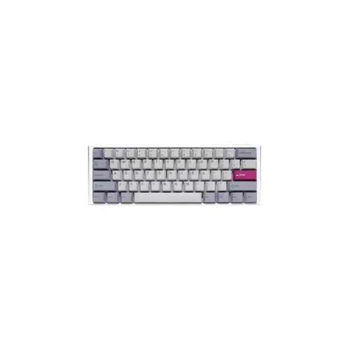 Tipkovnica gaming DUCKY One 3 Mist Grey Mini (RGB LED, MX-Speed-Silver, siva)