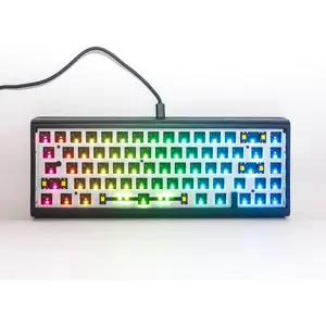 Tipkovnica gaming DUCKY Tinker 65 Barebone (RGB, crna, ISO-DE)