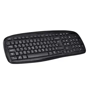Tipkovnica KB ALPHA C105 (membranska, crna)
