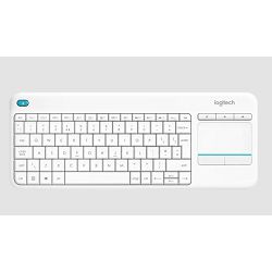 Tipkovnica LOGITECH K400+ bijela (sa touchpadom)