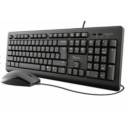 Tipkovnica + miš TRUST PRIMO žičani