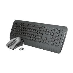 Tipkovnica + miš TRUST TECLA-2 wireless
