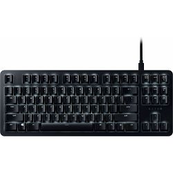 Tipkovnica RAZER crnaWidow Lite Silent, mehanička, gaming, LED osvjetljenje - US Orange Switch