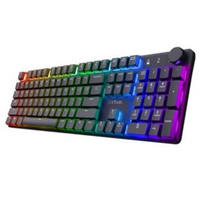 Tipkovnica TRUST GXT 868 TORIX (gaming, osvjetljenje, mehanička, bežična US, crna)
