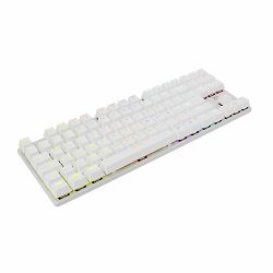 Tipkovnica WHITE SHARK GK-2106 COMMANDOS WHITE - Mechanical / HU - BLUE SW.