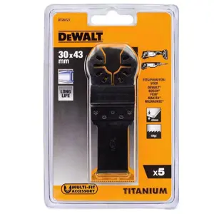 Titanium Coated Saw Blade - 30 mm x 43 mm (5 pcs)