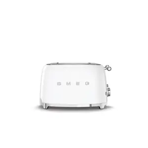Toaster Smeg for 4 slices, white