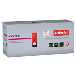 Toner ACTIVEJET ATK-5270MN (zamjena za Kyocera TK-5270M, supreme, 6000 stranica) magenta