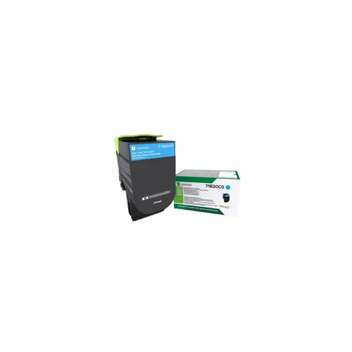 Toner LEXMARK 71B20C0 (cijan)