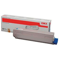 Toner OKI za C822, cyan, 7,3k