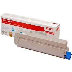 Toner OKI za MC873, cyan, 10k
