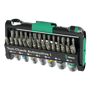 Tool-check automotive, 38 pcs set
