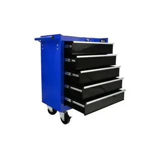 Tool trolley with 5 drawers