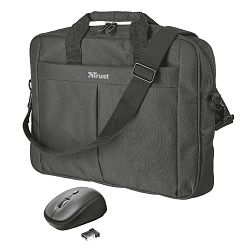 Torba za laptop TRUST PRIMO 16" + miš