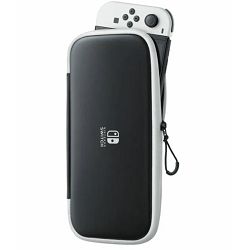 Torbica i zaštitna folija NINTENDO SWITCH crna & white