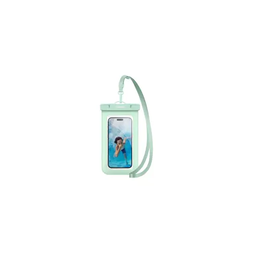 Torbica za smartphone SPIGEN 601, vodootporna, mint, prozirna